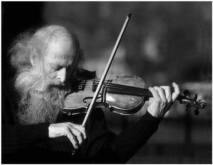 old violinist